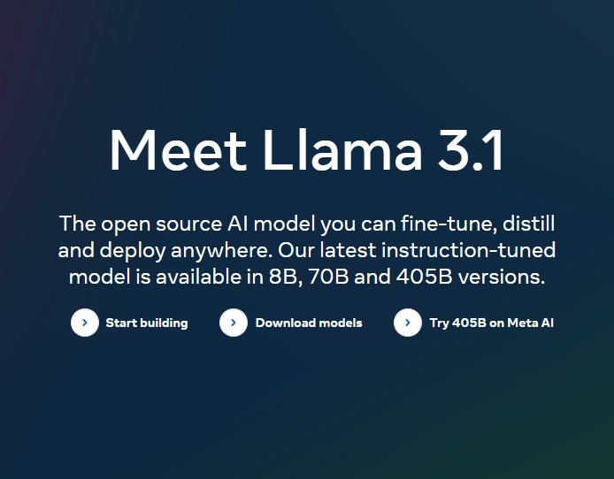 Meta Llama 3.1 성능 비교 및 사용방법