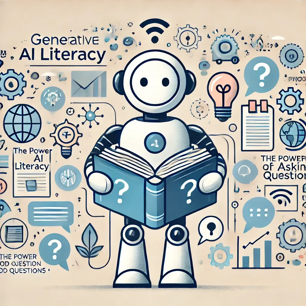 생성형 AI 리터러시: 1. 좋은 질문의 능력, 우리는 생성형 AI에게 질문할 준비가 되어 있는가?
