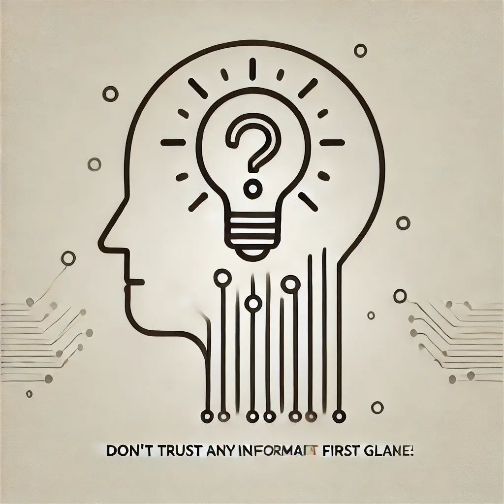 7. 생성형 AI 리터러시: 비판적 사고의 중요성 - 어느 정보도 한번에 믿지 마라!