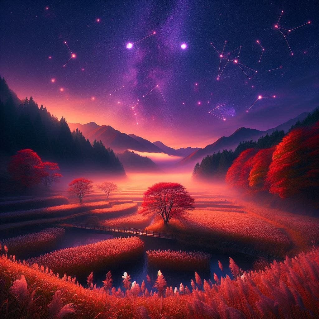 가을 하늘의 '오리온자리'!