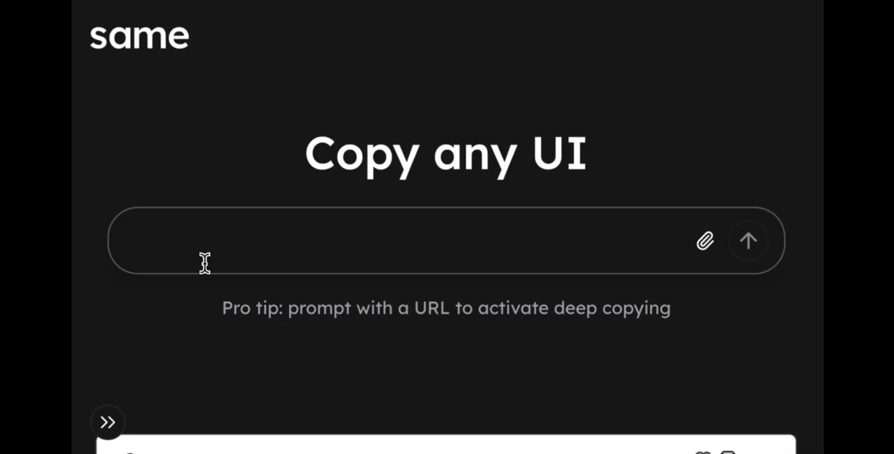 충격! 웹사이트 복제 서비스? same.dev 바이럴 되다!