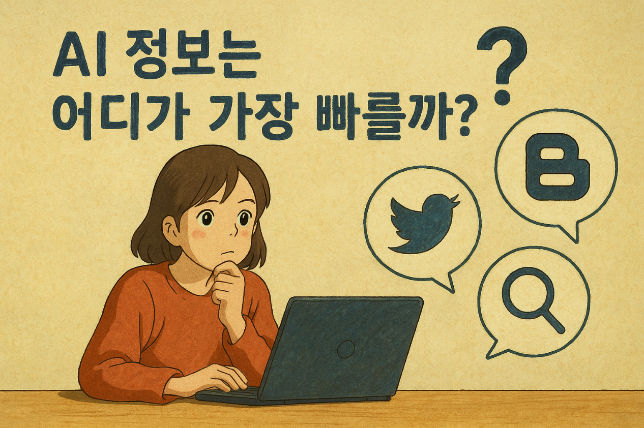 AI 정보는 어디가 가장 빠를까?