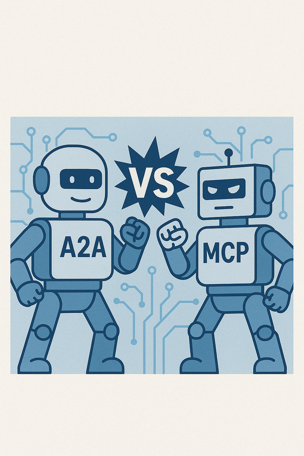 AI 프로토콜 대전: A2A vs MCP, 미래 에이전트 협업의 표준을 정하다
