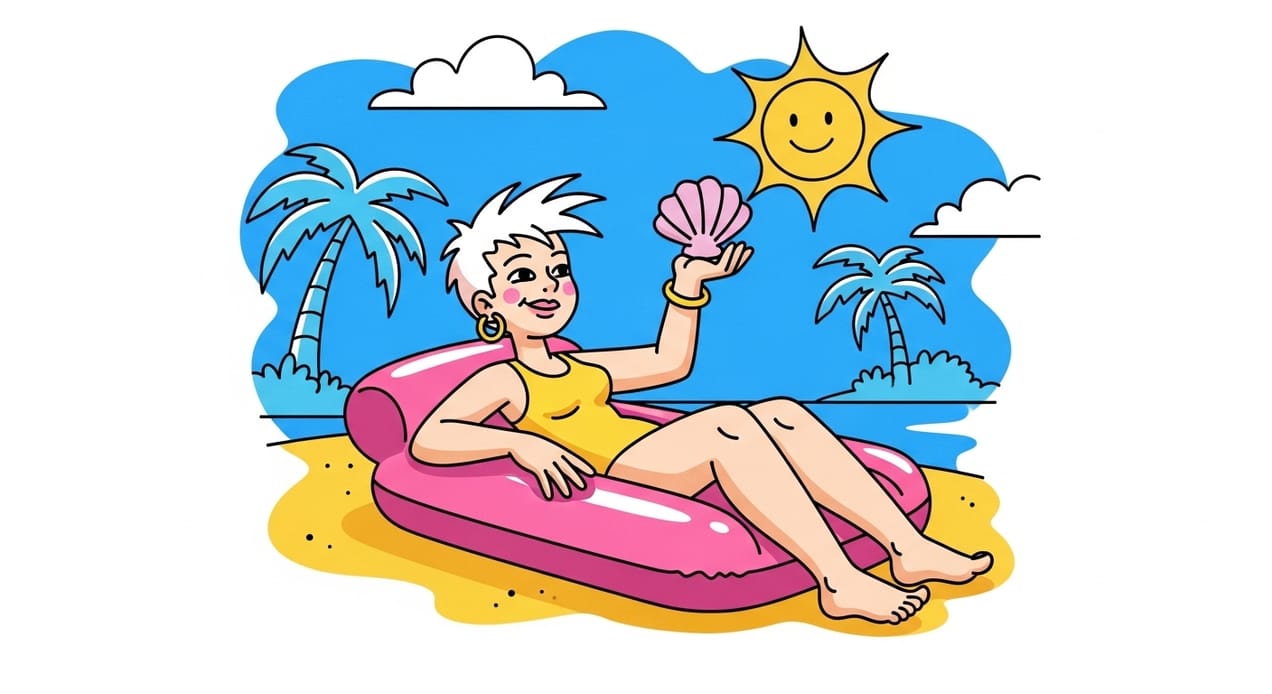 여름 휴가와 함께