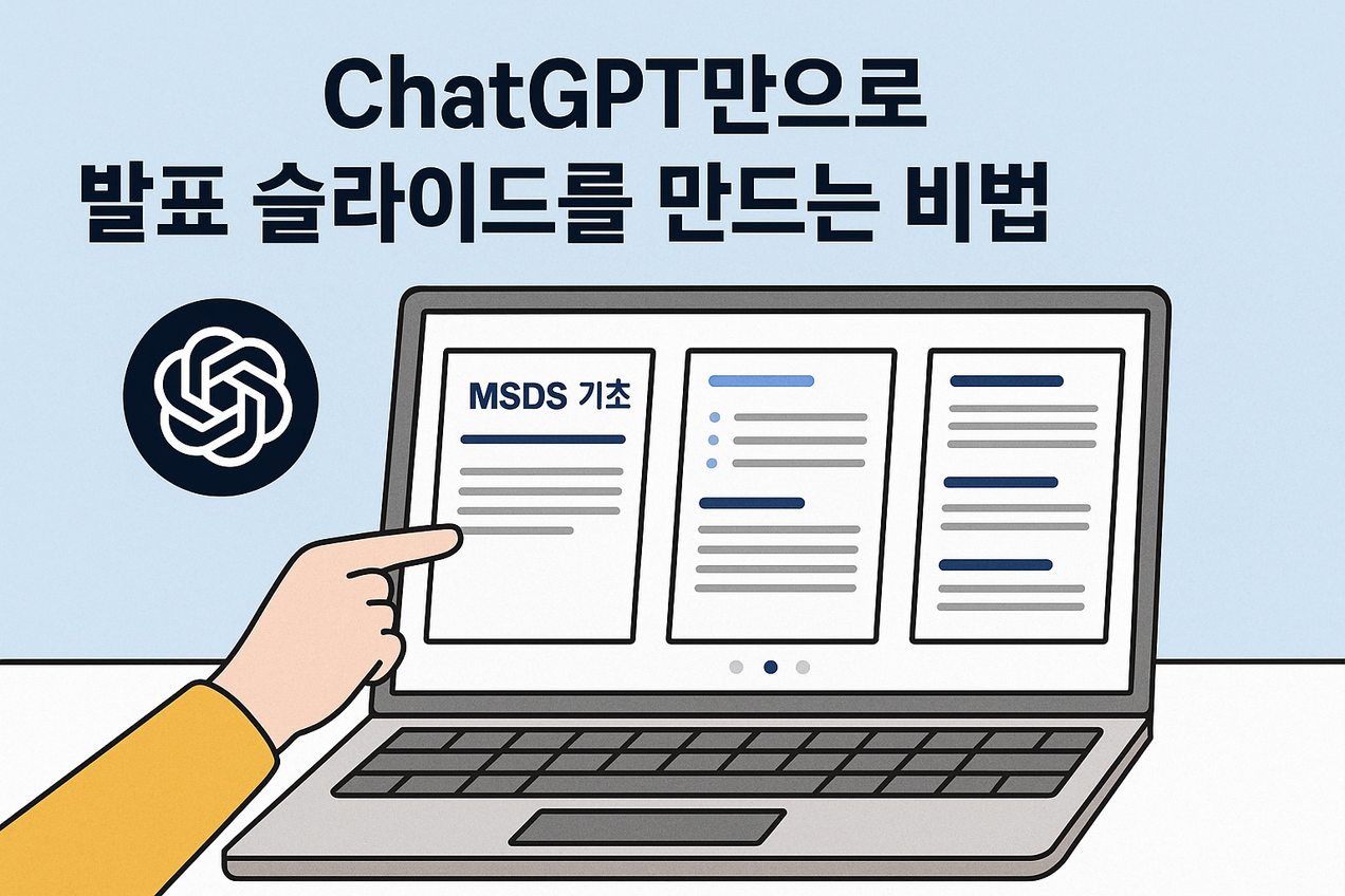 ChatGPT로 PPT자료 쉽게 만들기