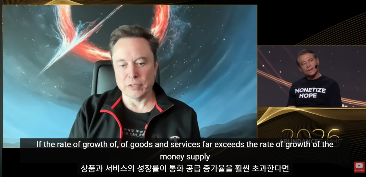 일론 머스크의 최신 경고: "10년 뒤, 우리가 아는 '돈'의 가치는 완전히 사라집니다"