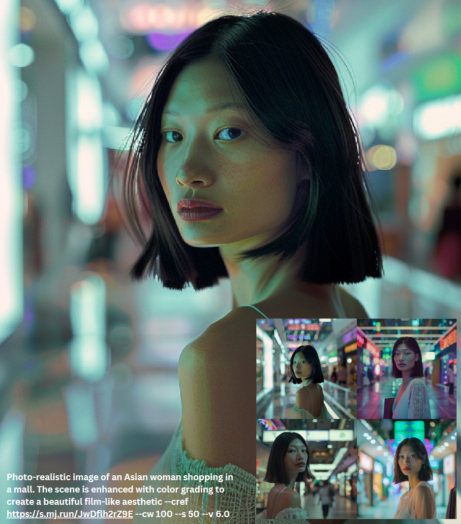 미드저니 캐릭터 일관성 유지 업데이트 2명의 AI 인플루언서 만들다!